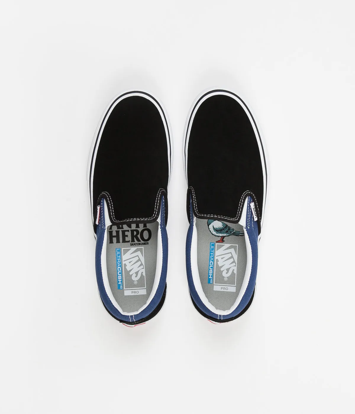 Vans x Anti Hero Slip-On Pro Shoes - Pfanner / Black