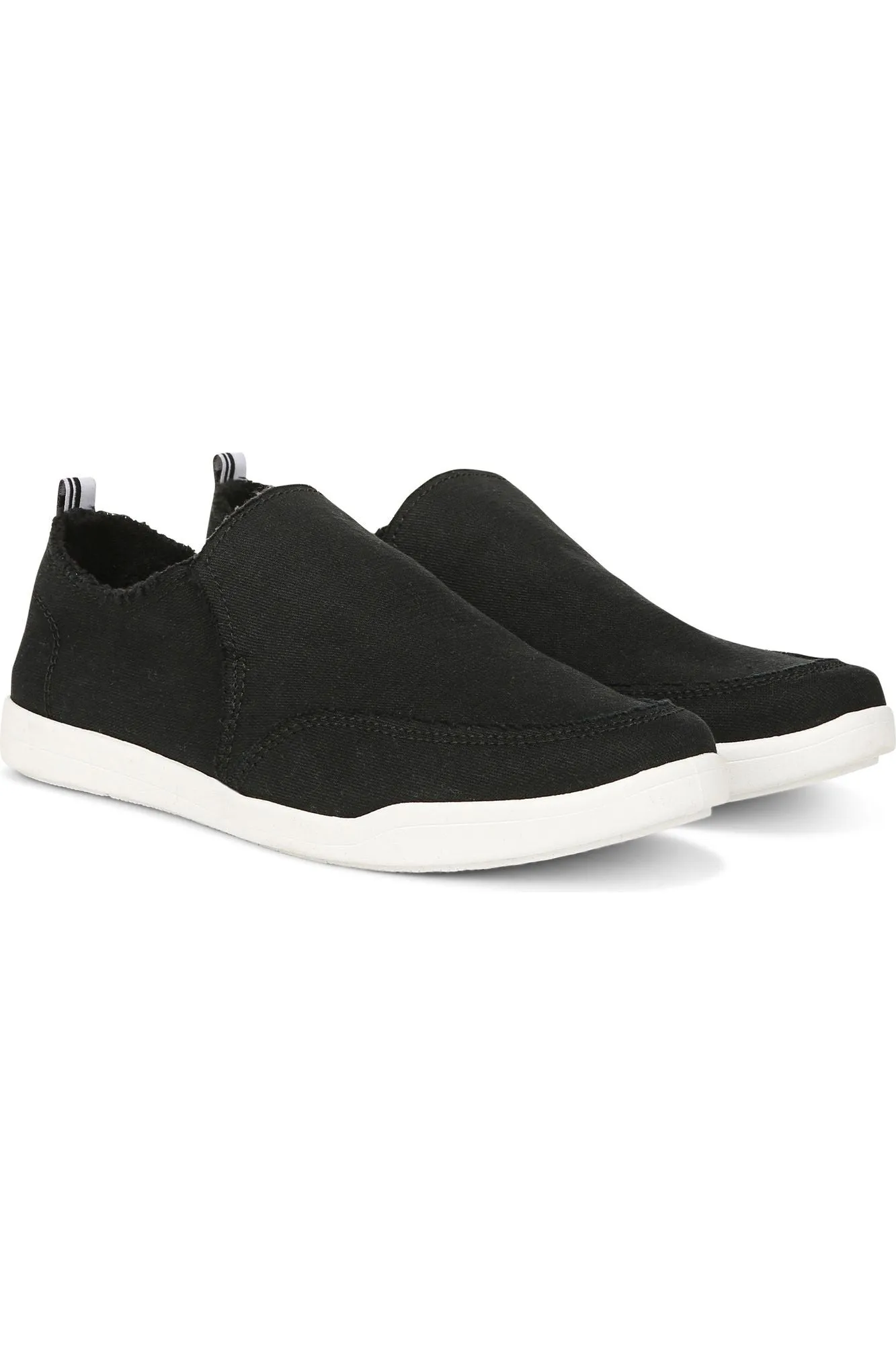 Vionic Canvas Slip-On Flat - Style Malibu BLK