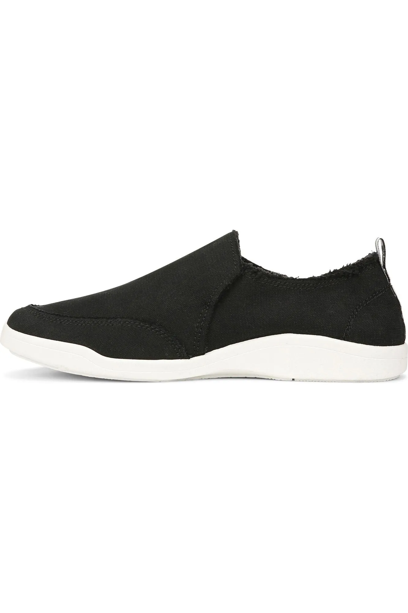 Vionic Canvas Slip-On Flat - Style Malibu BLK