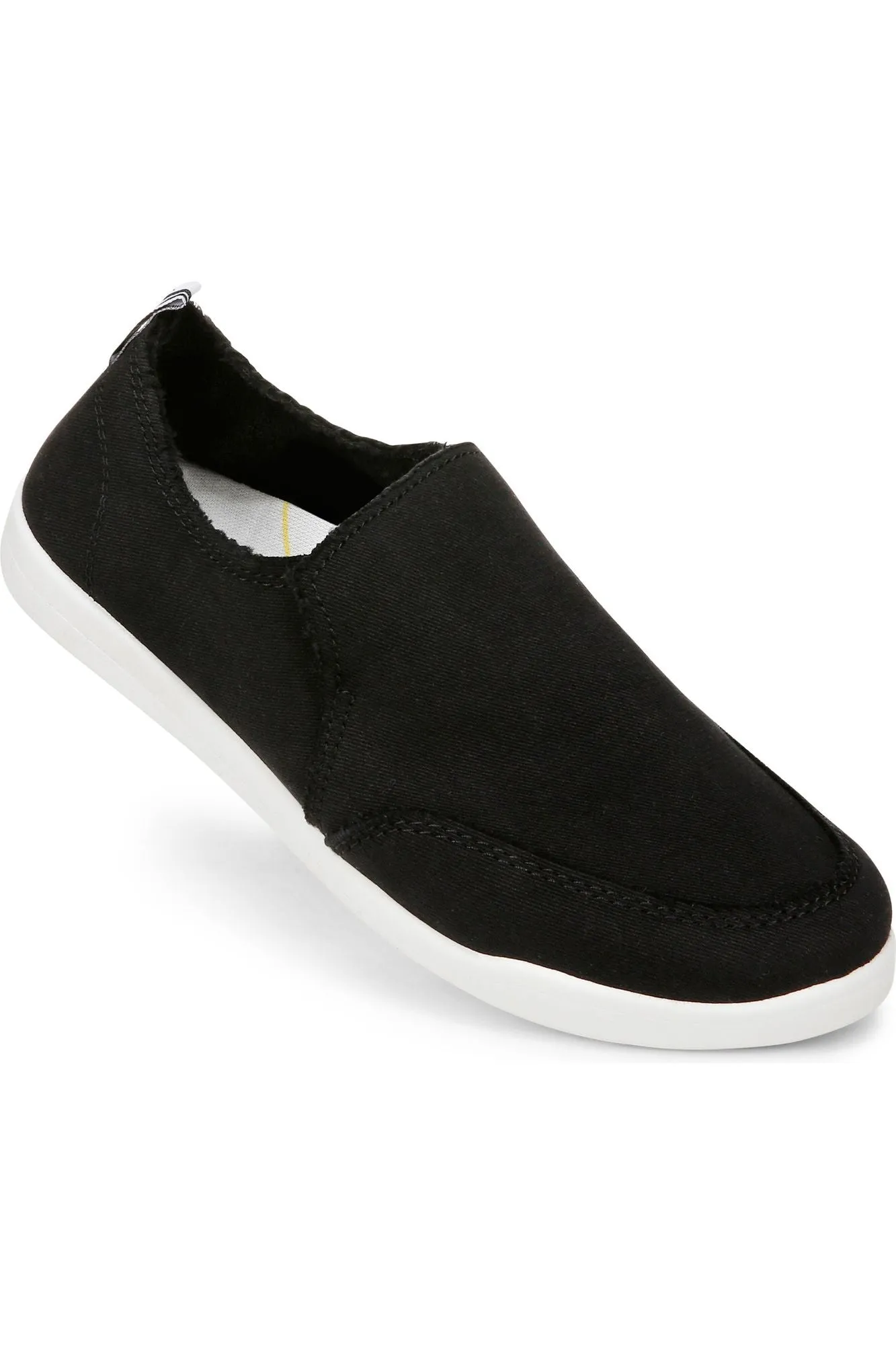 Vionic Canvas Slip-On Flat - Style Malibu BLK