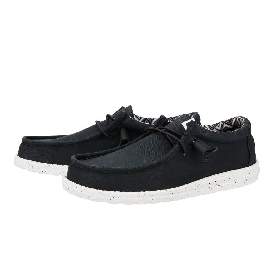 Wally Stretch Canvas Wide - Black/White