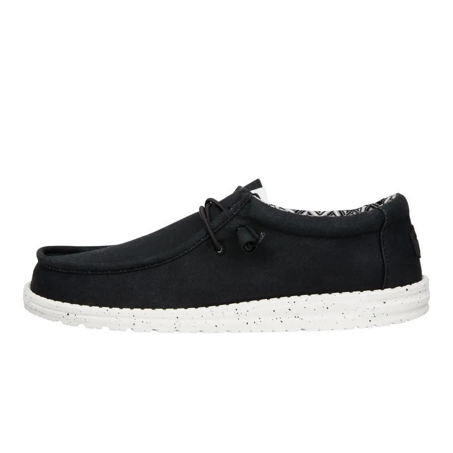 Wally Stretch Canvas Wide - Black/White