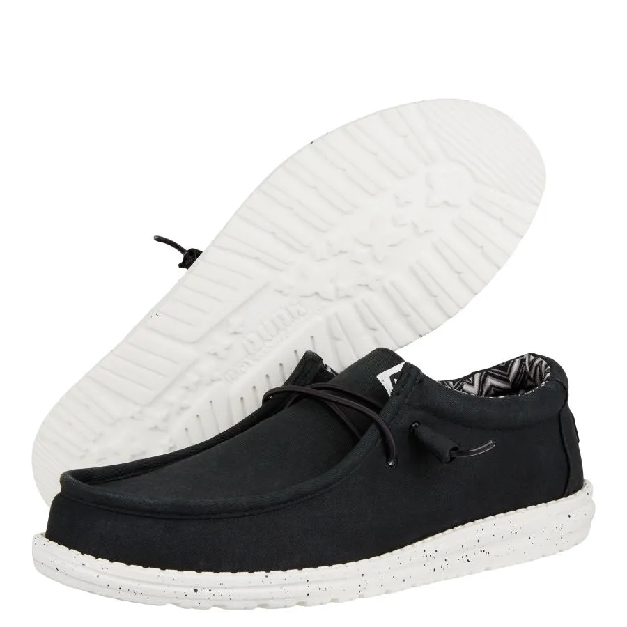 Wally Stretch Canvas Wide - Black/White