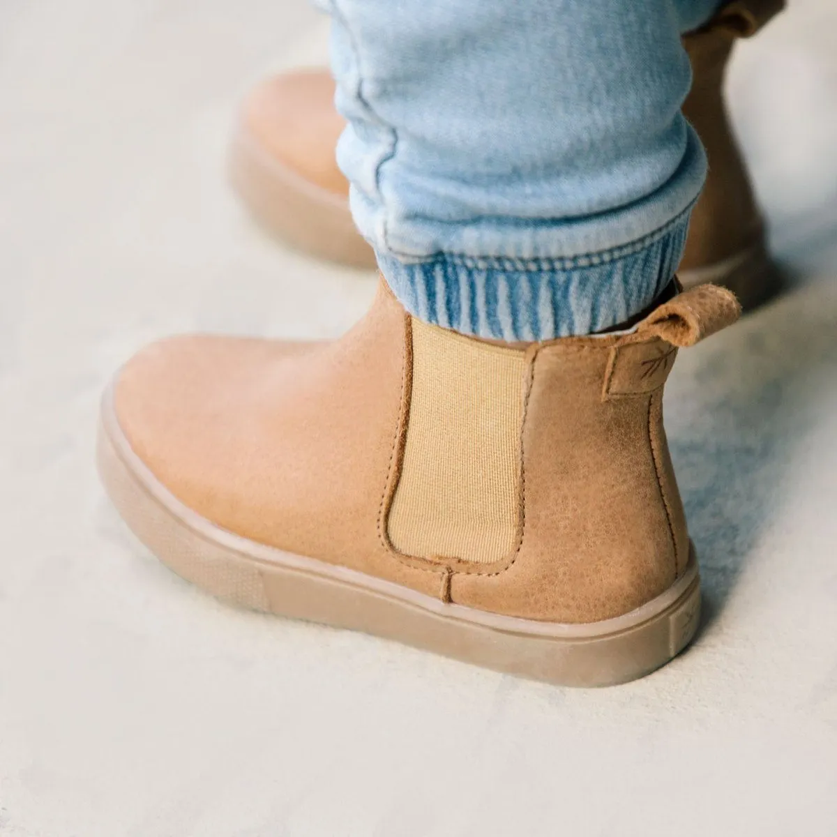 Weathered Brown Chelsea Boot Sneaker