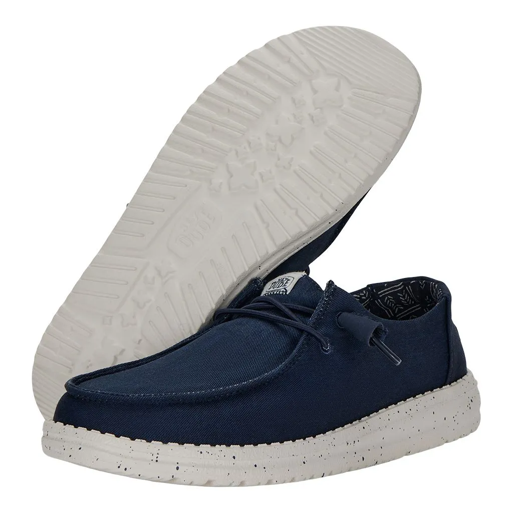 Wendy Stretch Canvas - Navy