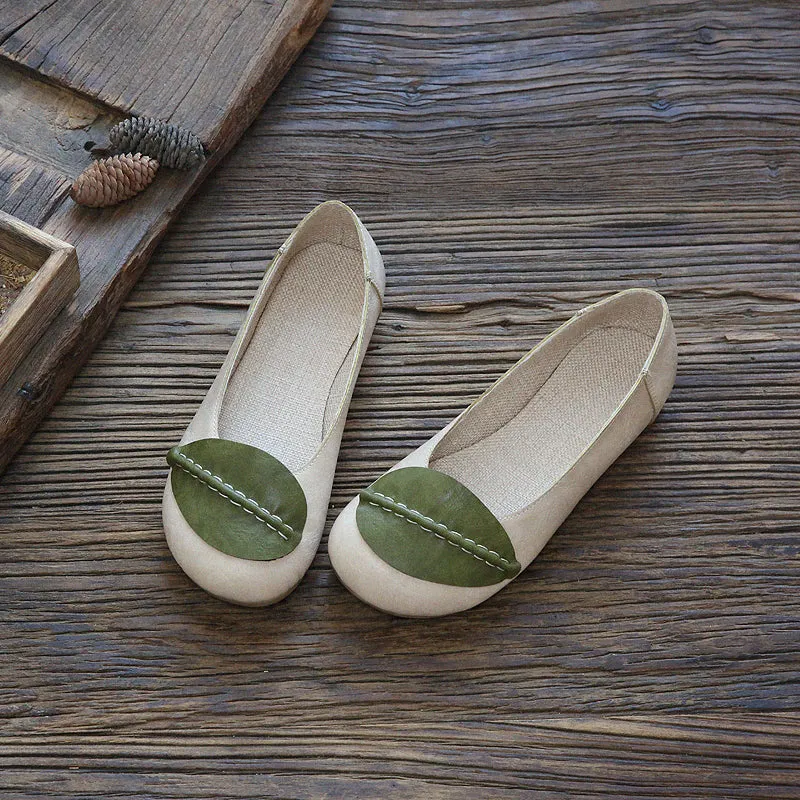 Women Retro Casual Soft Handmade Flats