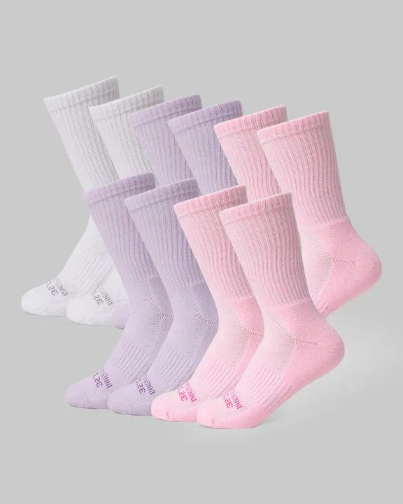 WOMEN'S 5-PACK COOL COMFORT CREW SOCKS