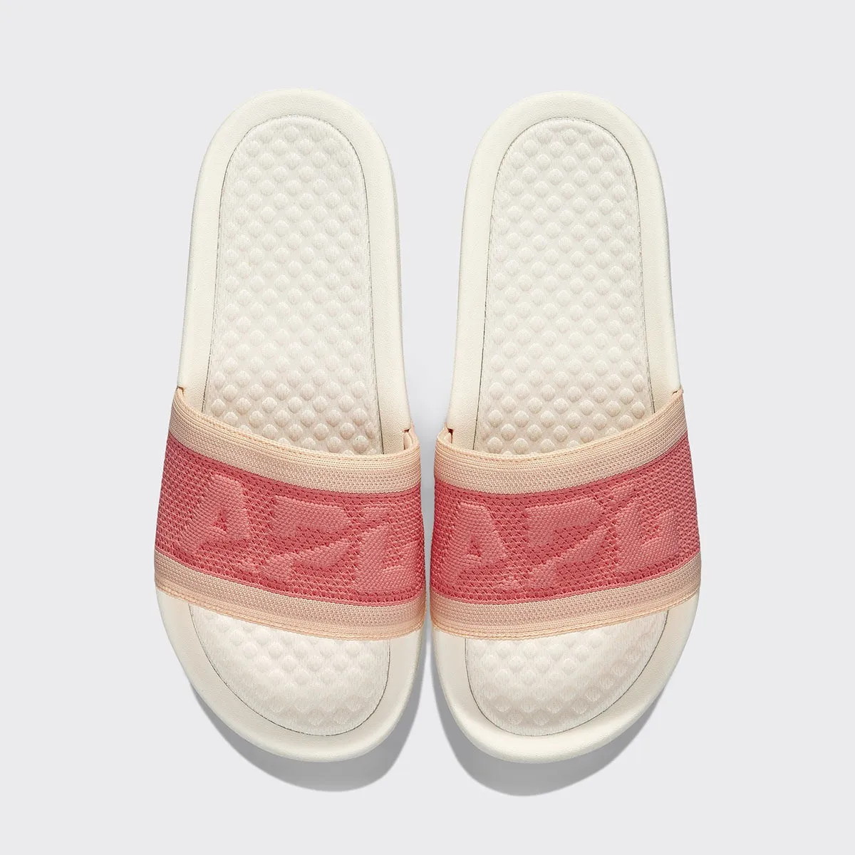 Women's Big Logo TechLoom Slide Fire Coral / Blush / Faded Peach