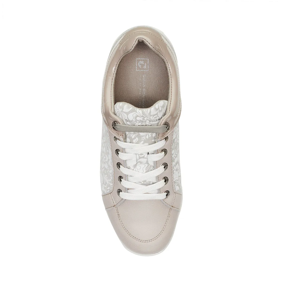 WOMEN'S CALDES BEIGE/FLOWER GOLF SHOE