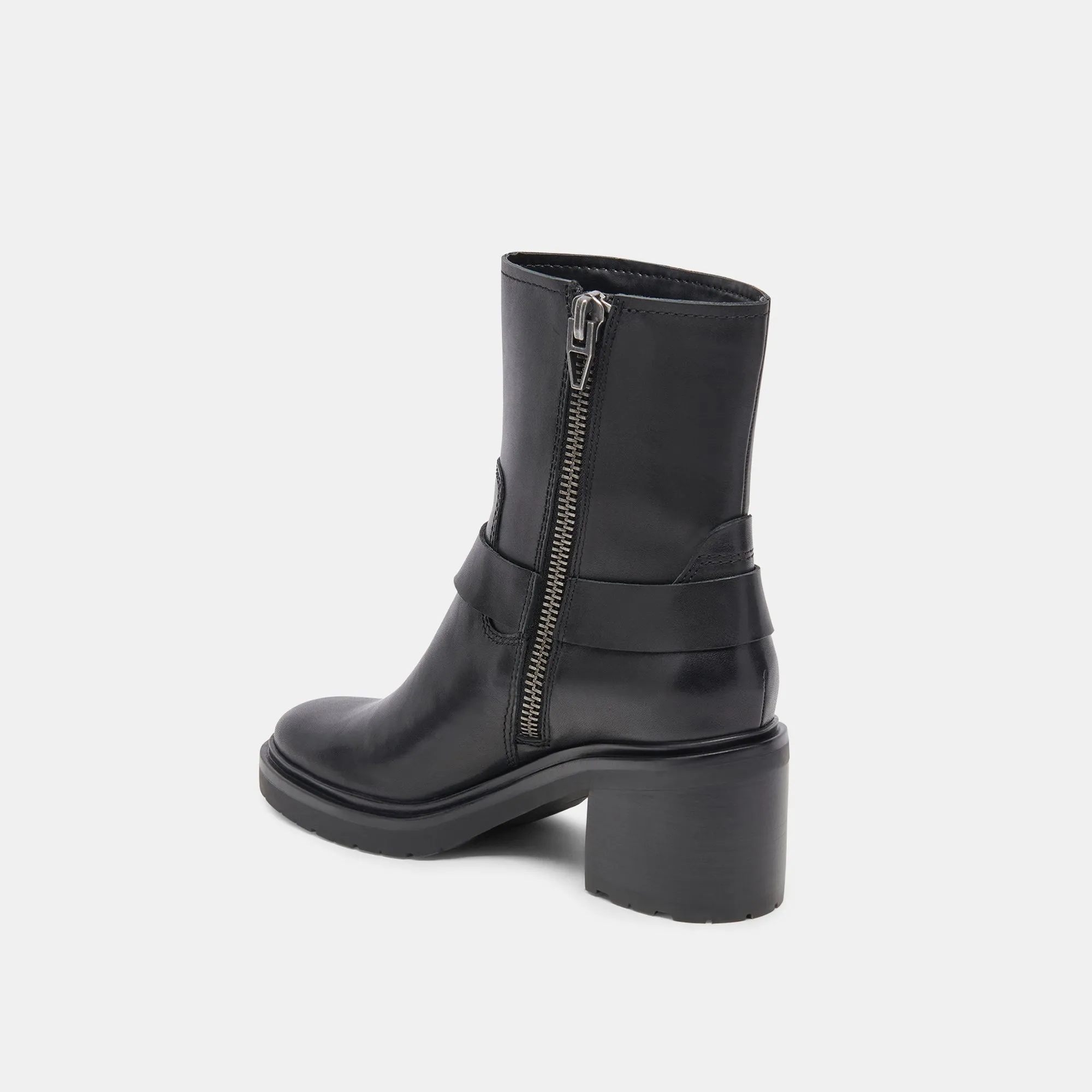 Women's Camros Boots - Black Leather