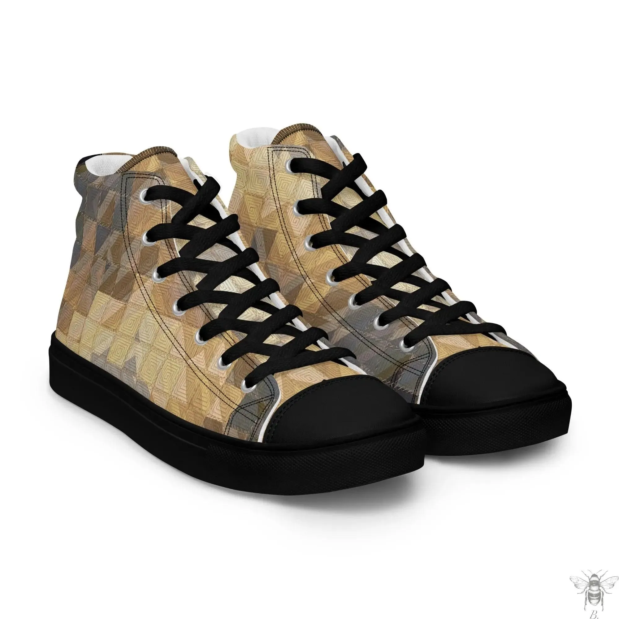 Women’s high top canvas shoes