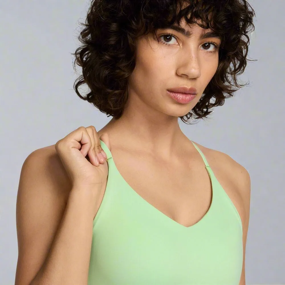 Womens Indy Light Support Bra - Vapor Green