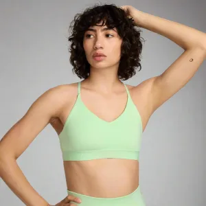 Womens Indy Light Support Bra - Vapor Green