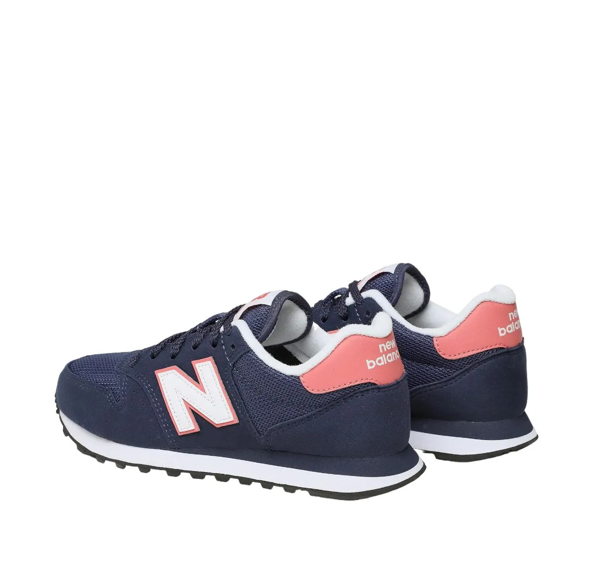 Womens New Balance 500 Navy Athletic Casual Shoes