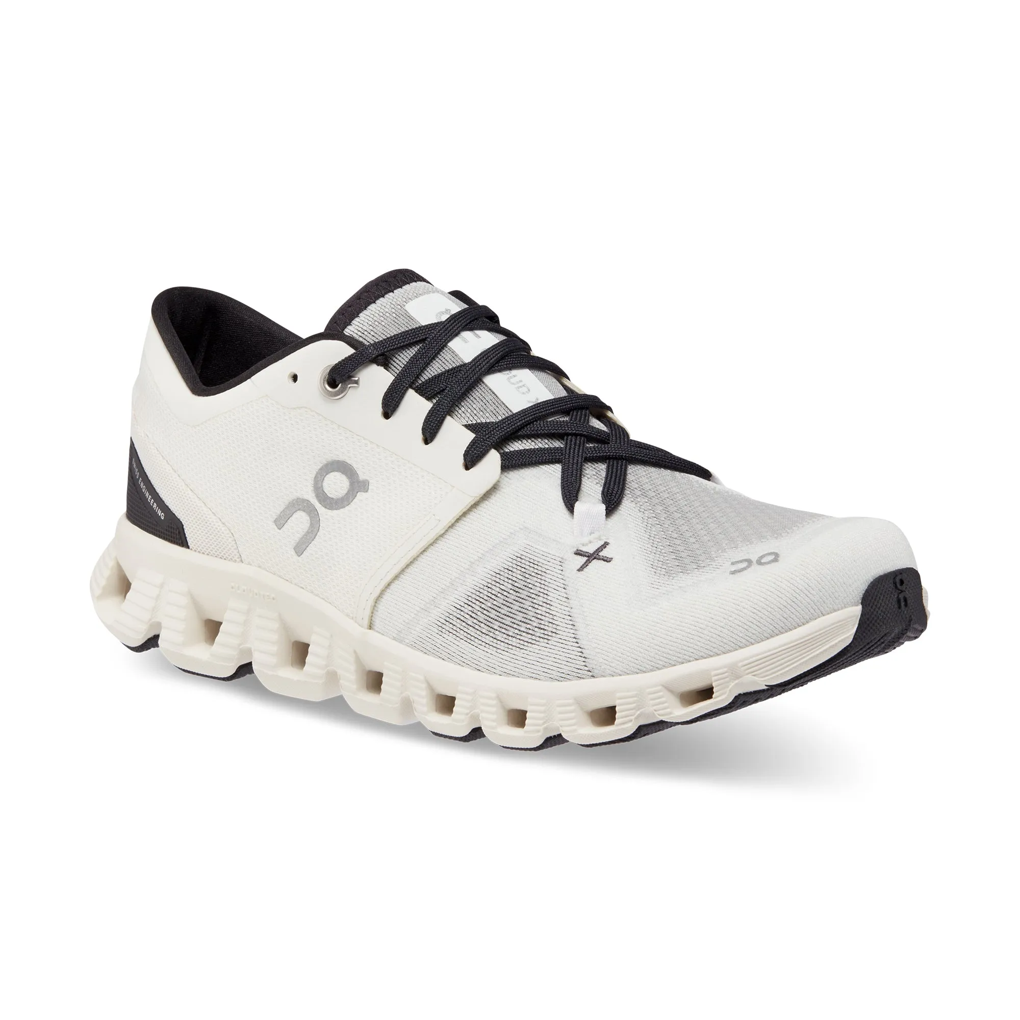 Women's On Cloud X 3 Training Shoe in White | Black