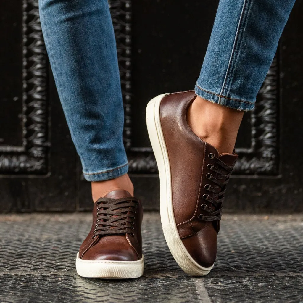 Women's Premier Low Top | Coffee