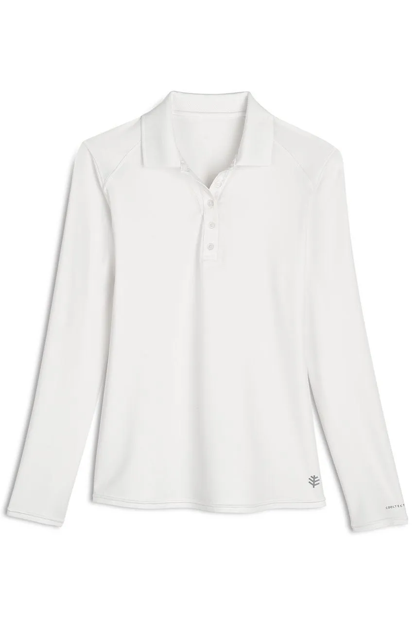 Women's Prestwick Golf Polo  |  White