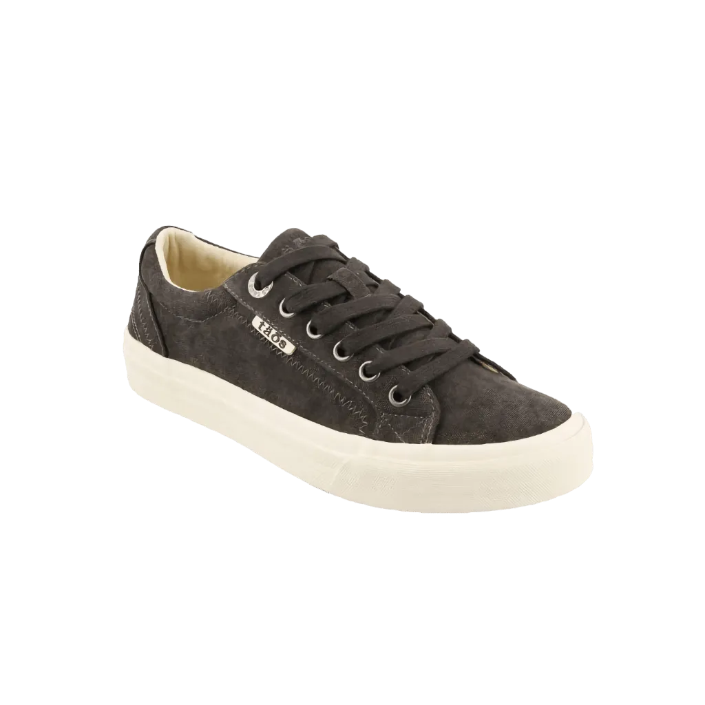 Women's Taos Plim Soul Color: Charcoal Wash Canvas (REGULAR & WIDE WIDTH)