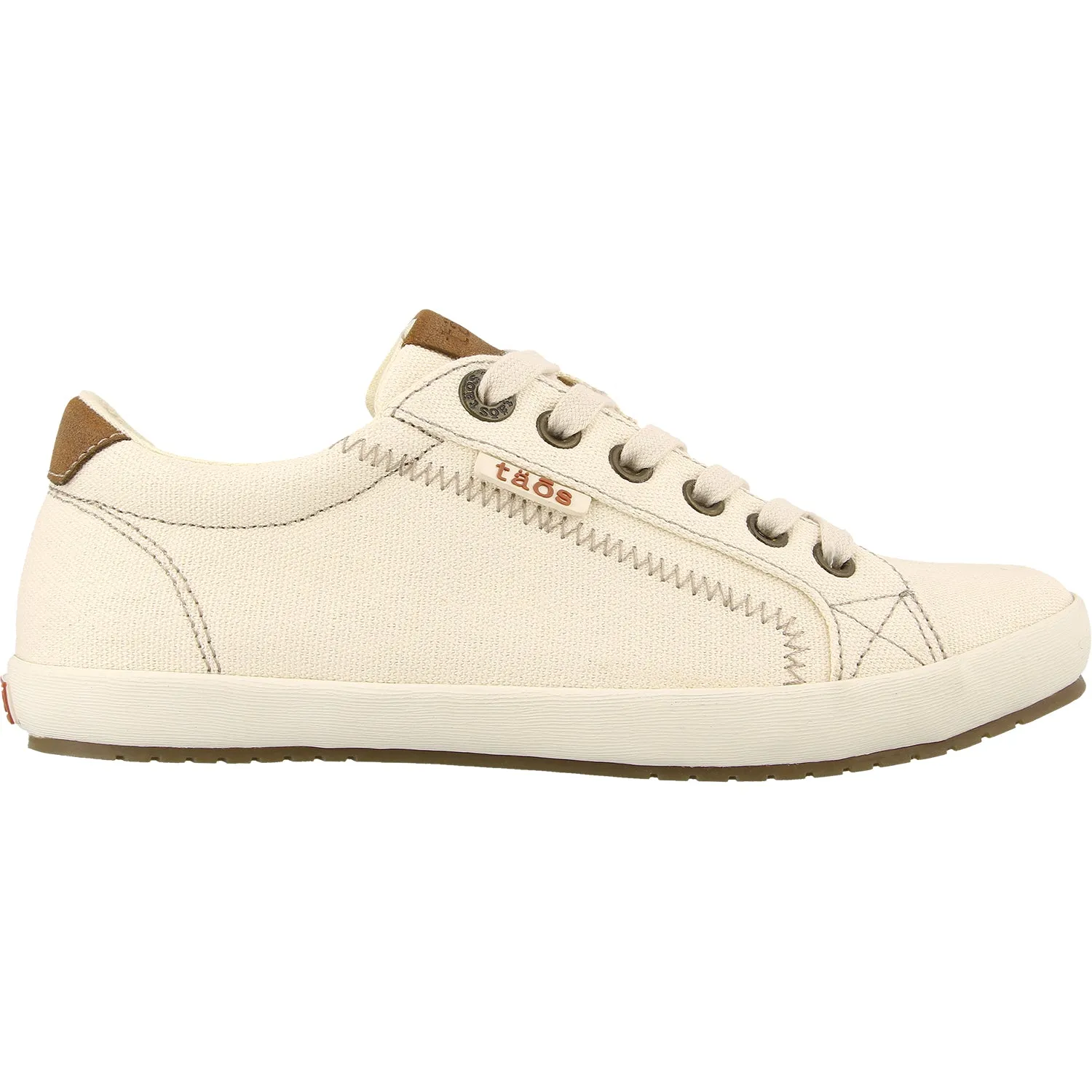 Women's Taos Star Burst Beige/Tan Canvas