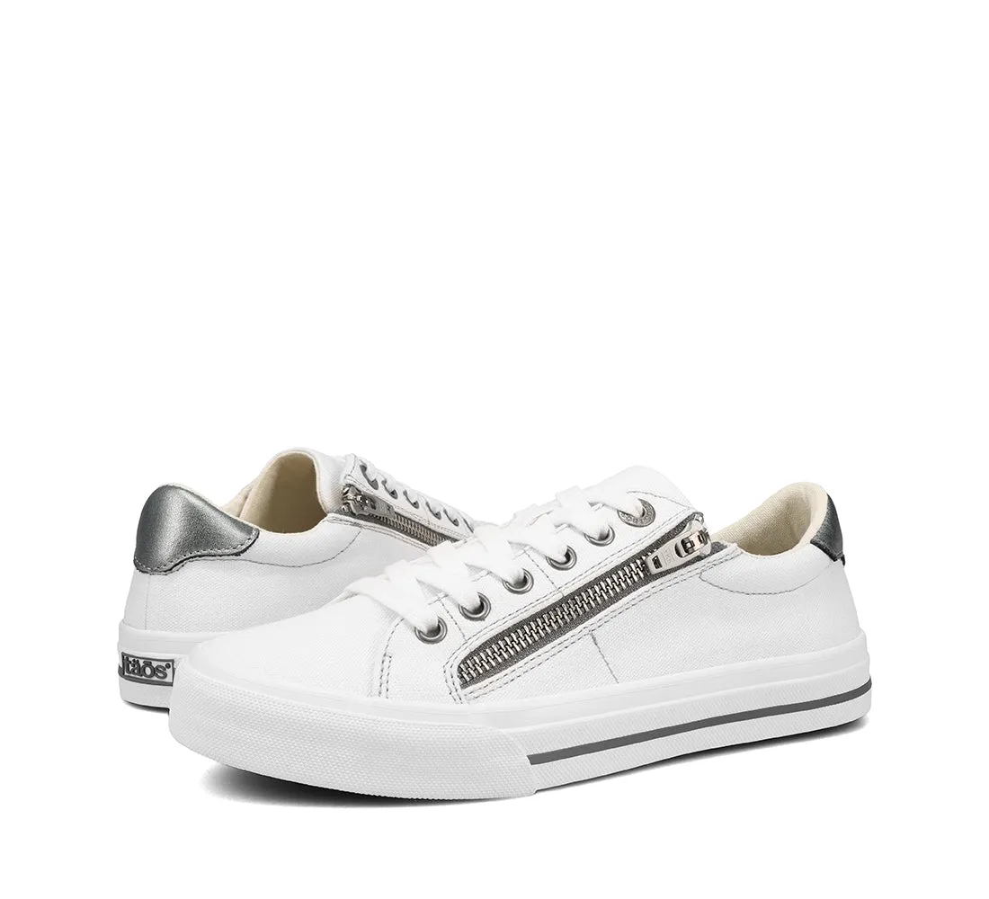 Women's Taos Z Soul Color: White/Pewter (REGULAR & WIDE WIDTH)