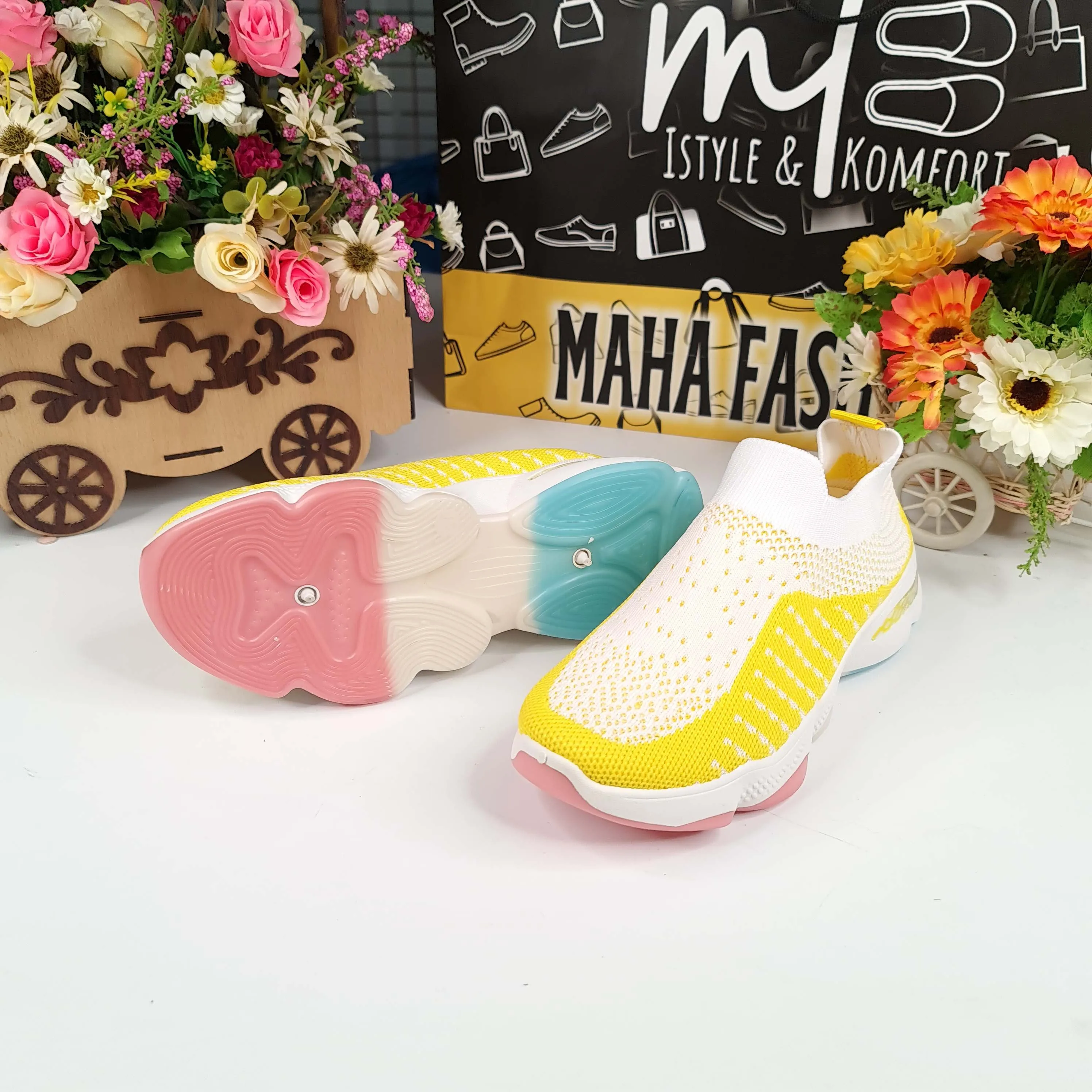 Yellow Women Casual Shoes