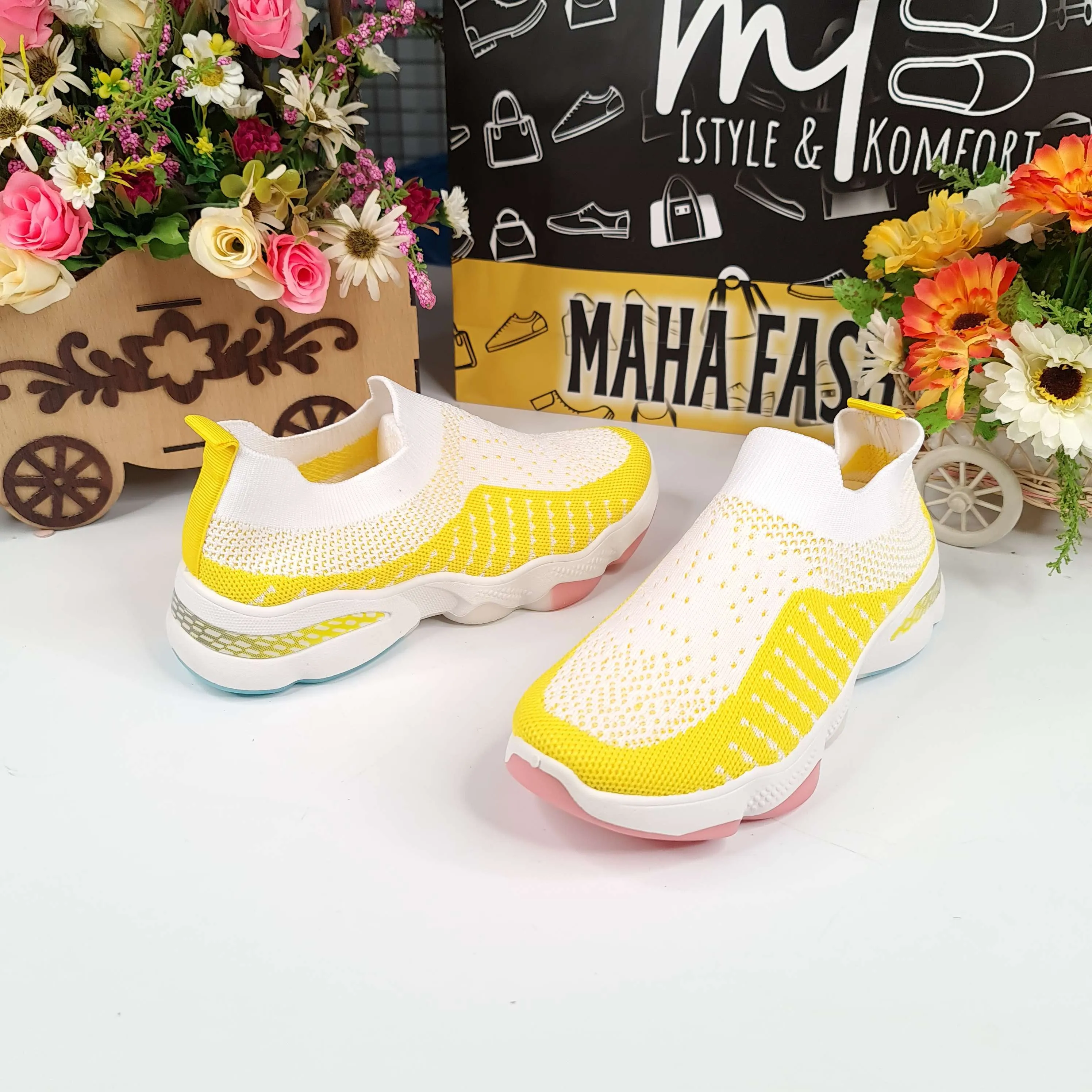 Yellow Women Casual Shoes