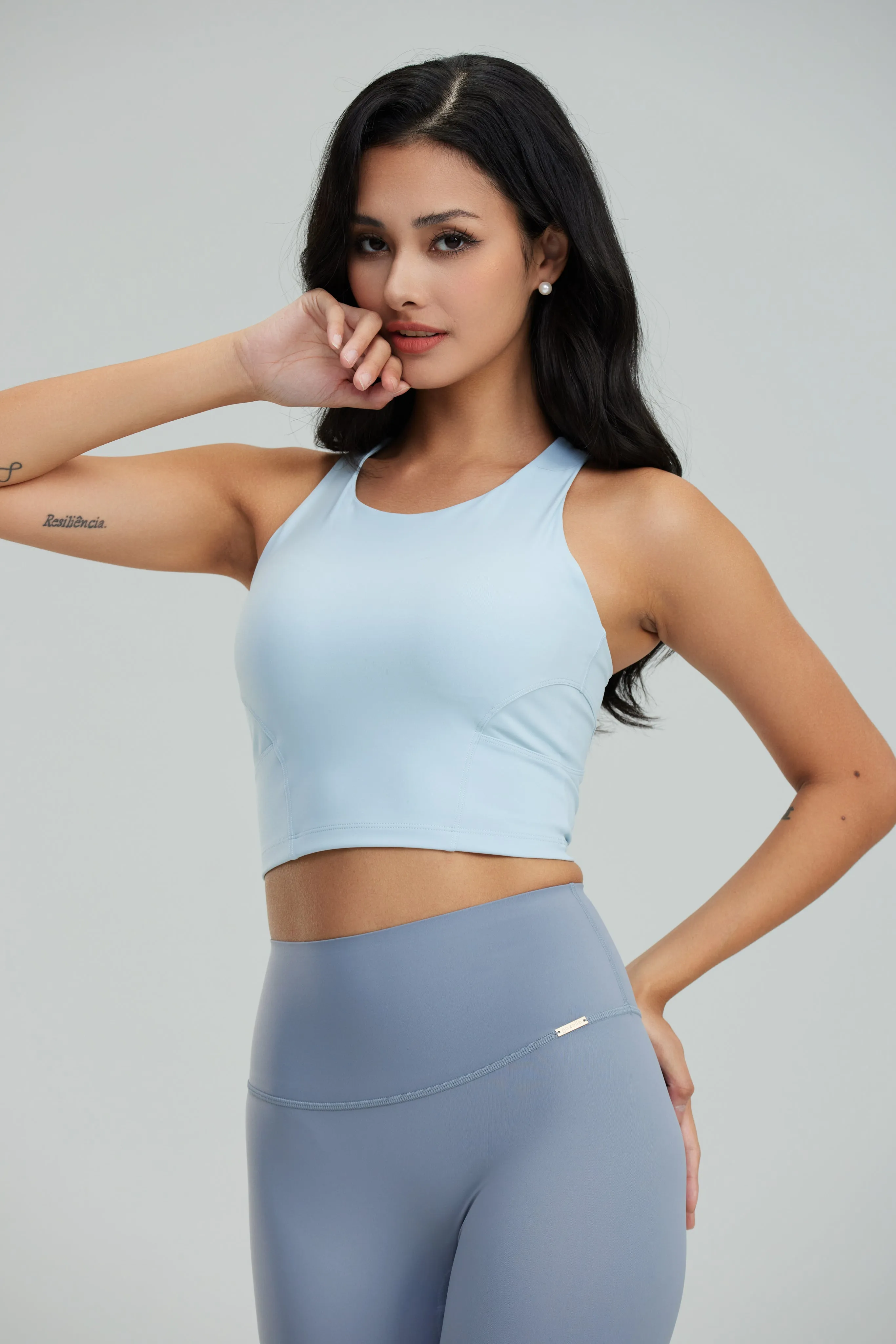 ZenFit Essential Top - Light Blue